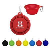 5" Collapsible Pet Bowl with Carabiner